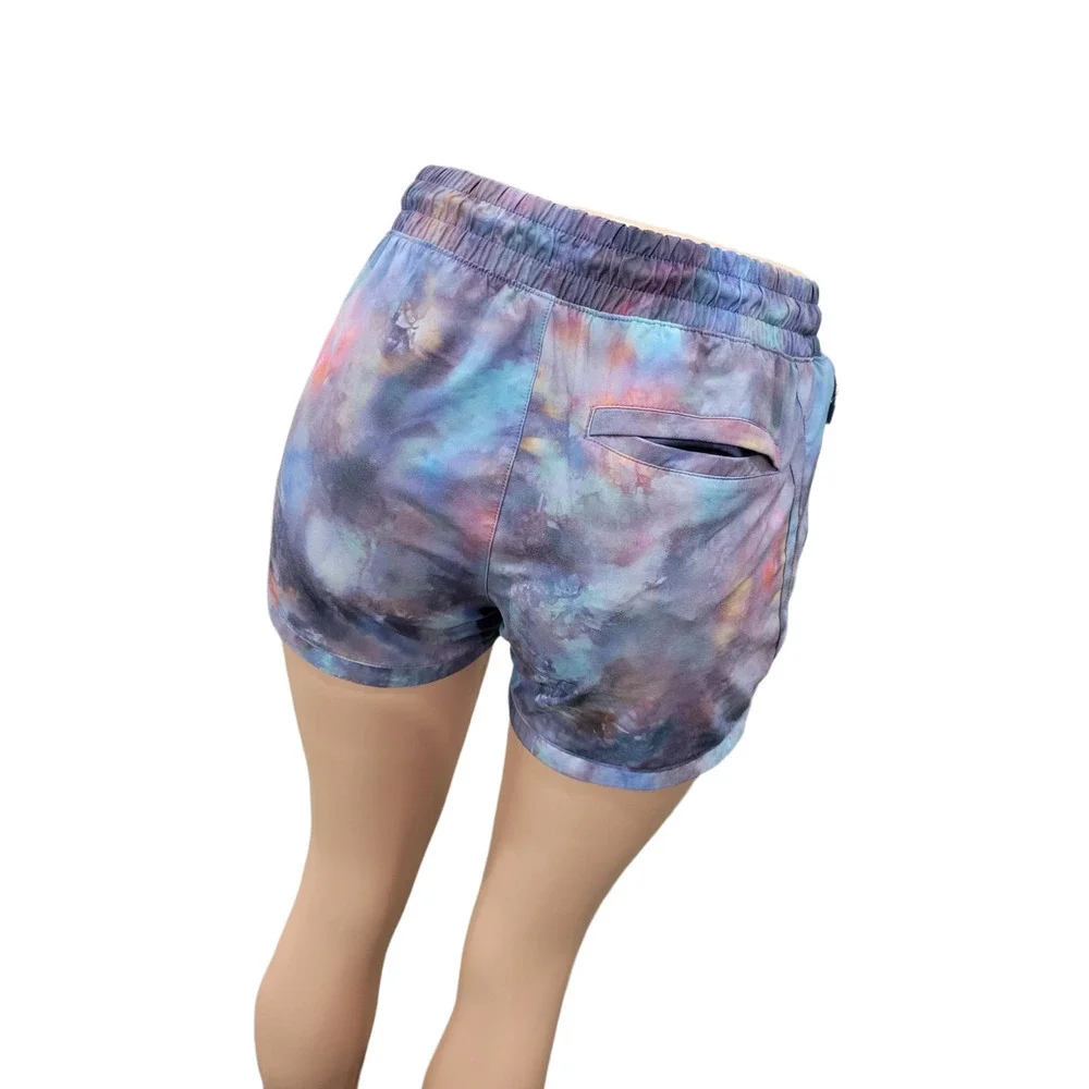 Athleta All Play Tie Dye Printed‎ Athletic Shorts Size XXL 16